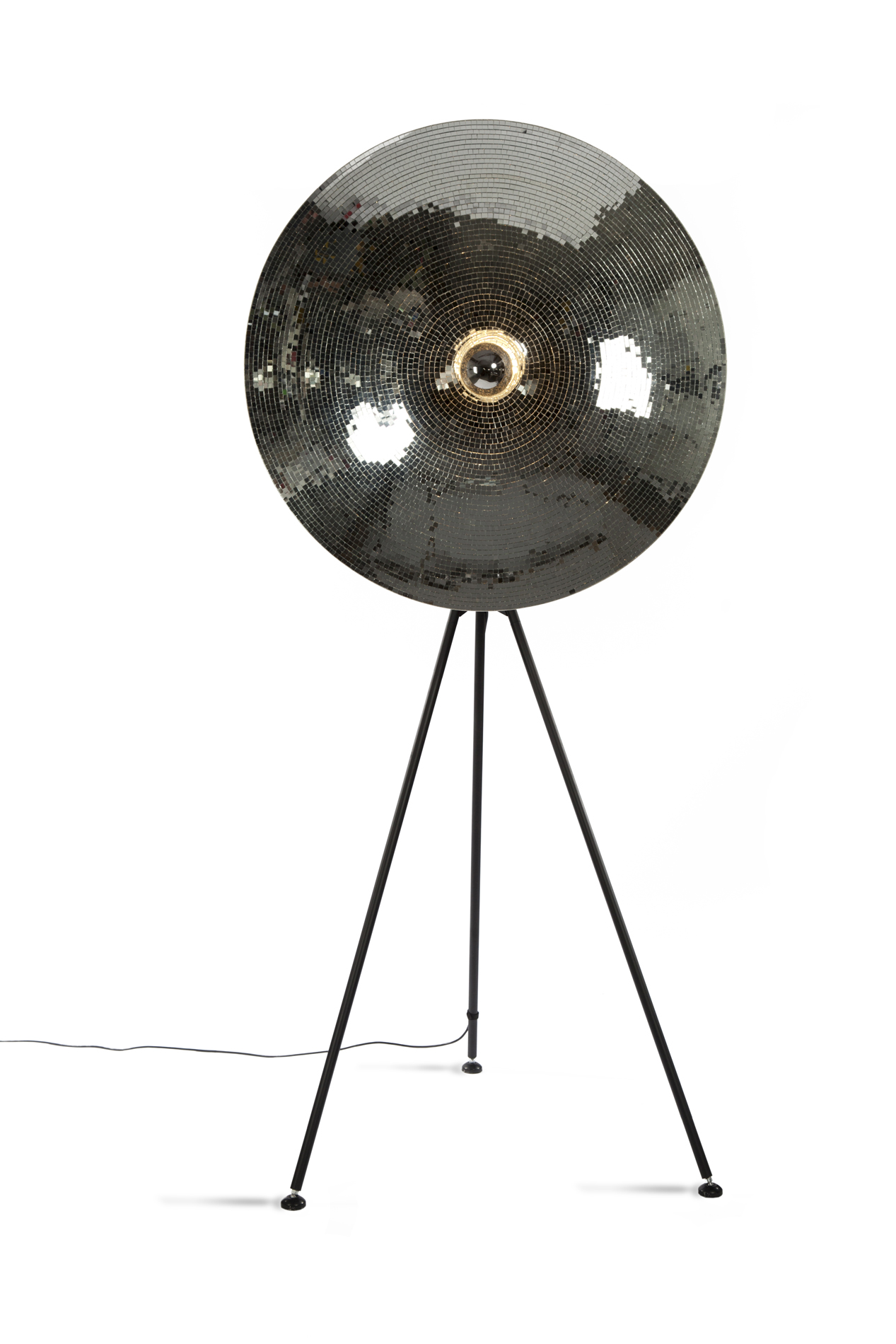 This Disco Ball Floor Lamp Is A Classy Take On A Kitschy Icon