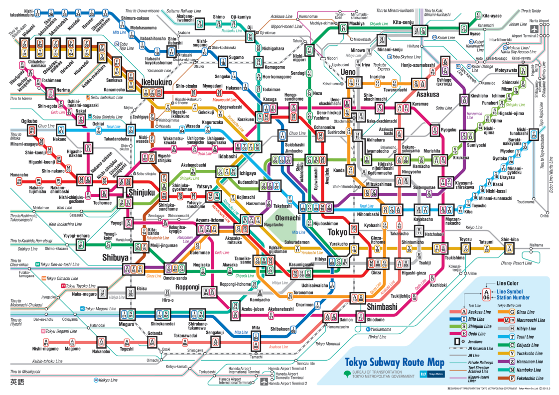 A Tie With A Hidden Tokyo Subway Map Is Nerdy And Brilliant