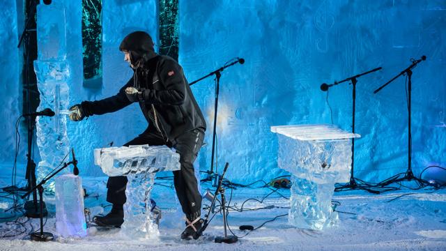 8 Otherworldly Songs Performed On Instruments Made Of Ice