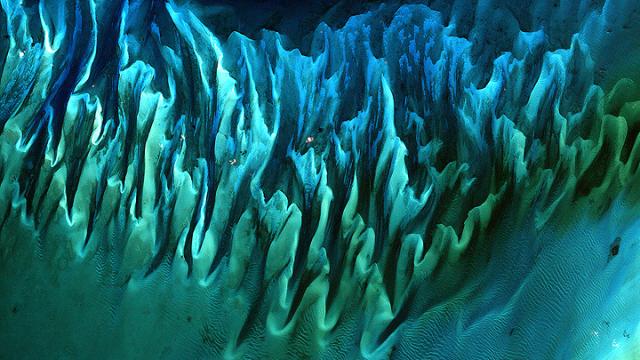 Gorgeous Underwater Sand Dunes (Or How Earth Never Ceases To Amaze Me)