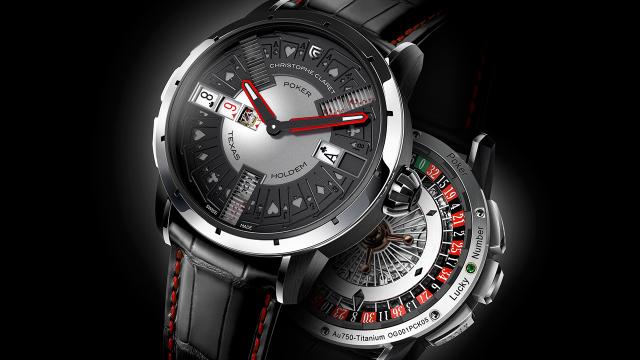 Christophe Claret’s Latest Watch Lets You Kill Time By Playing Poker
