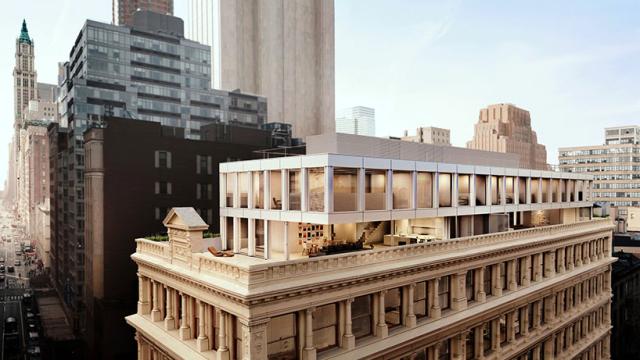 Check Out The Apartments Being Built On The Roof Of A Historic NYC Building