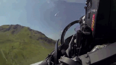 Flying Inside The Cockpit Of A Fighter Jet Is The Best Roller Coaster