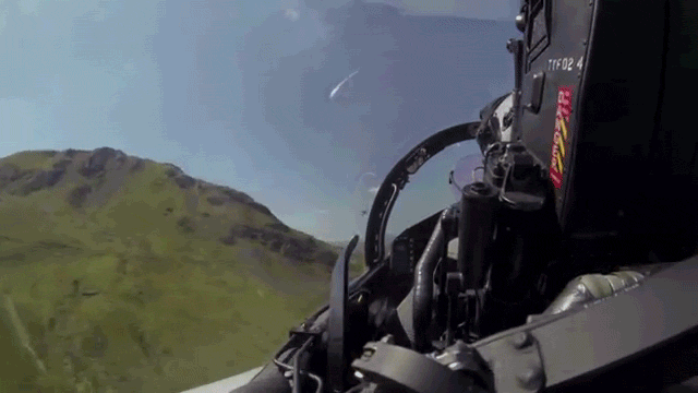 Flying Inside The Cockpit Of A Fighter Jet Is The Best Roller Coaster