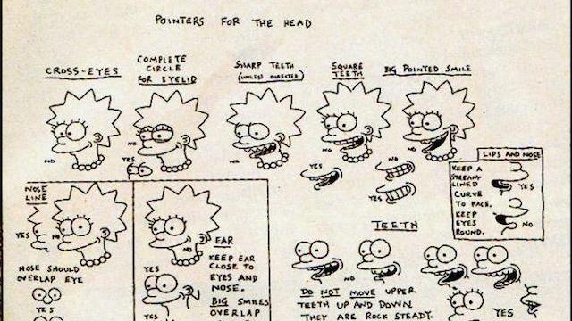 The Official Way To Draw Lisa Simpson Is Pretty Damn Neat