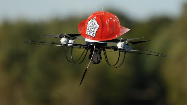 Dubai’s Turning Drones Into Firefighters