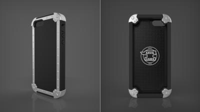 This Anvil Case For Your iPhone Just Needs Casters And Band Stickers
