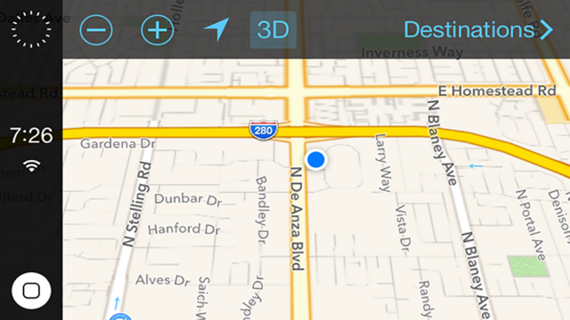 iOS In Your Car Could Look Pretty Great
