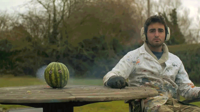 The Watermelon Might Be The Best Thing To See Explode In Slow Motion