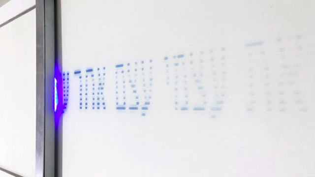 This LED Printer Creates Fleeting Messages On Photosensitive Paper