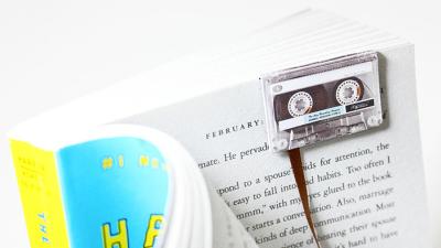 Cassette Tape Bookmarks Adorably Pair Two Dead Forms Of Media