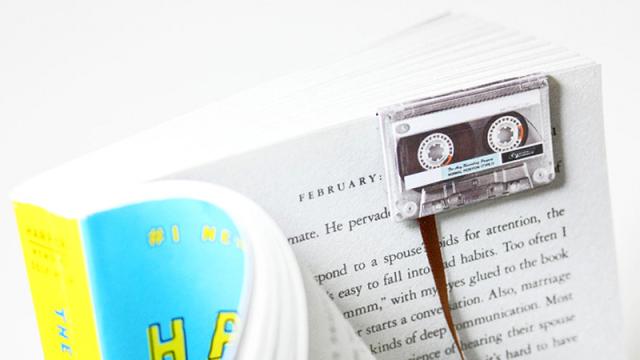 Cassette Tape Bookmarks Adorably Pair Two Dead Forms Of Media