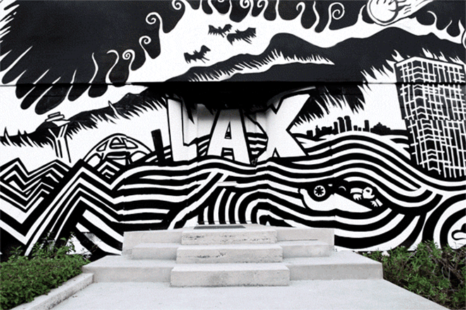 13 Hand-Painted Murals Brought To Life As Animated GIFs