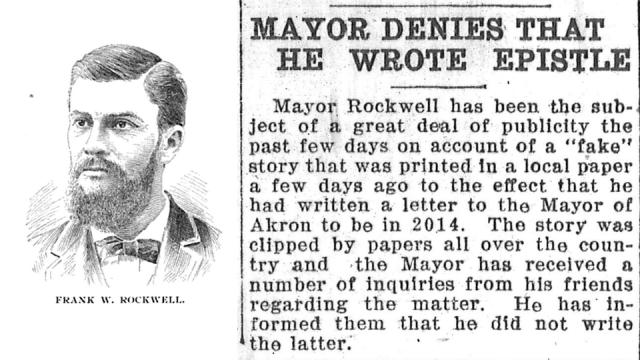This Week In Time Capsules: The 100-Year Akron Mayor Capsule Hoax
