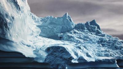 Incredible Iceberg Images Are Actually Drawn With Fingers