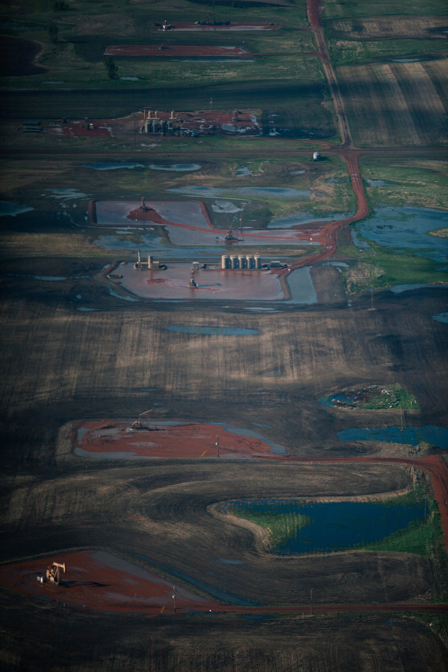 Gorgeous Aerial Photos Capture The Ironic Beauty Of Fracking