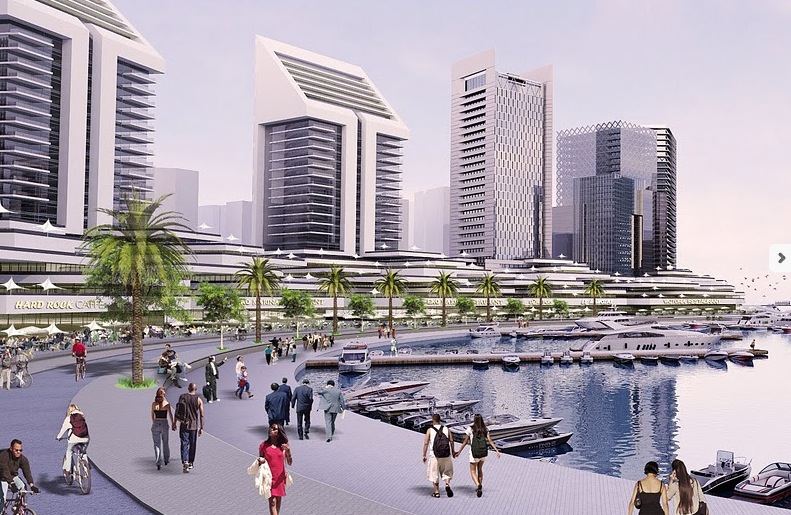 An Entire City Under Construction To Save Another From Climate Change