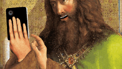 Man Photoshops Technology Into 15th Century Paintings, Hilarity Ensues