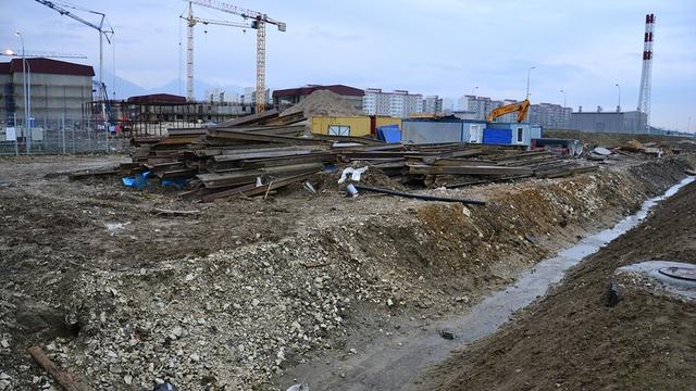 Sochi’s Olympic Village Is Half-Built And Full Of Trash