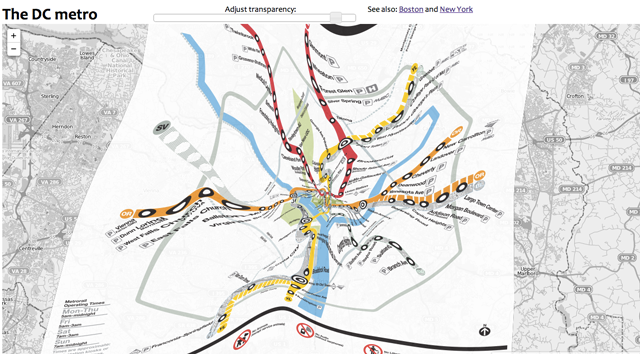 These Geographically Accurate Subway Maps Reveal Where Trains Really Go