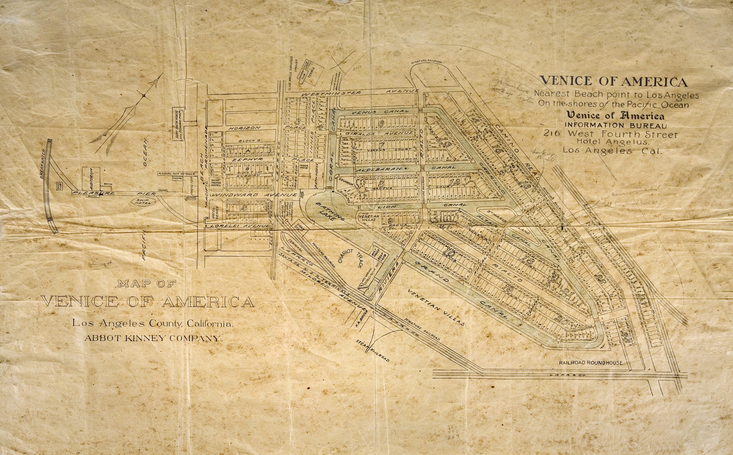 Paved Streets Near California’s Venice Beach Were Once Canals