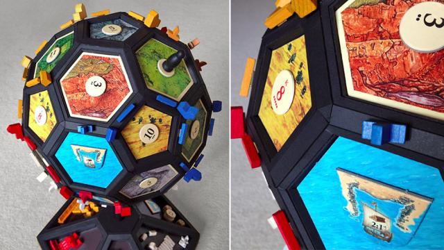 How To Turn The Settlers Of Catan Board Into A Globe