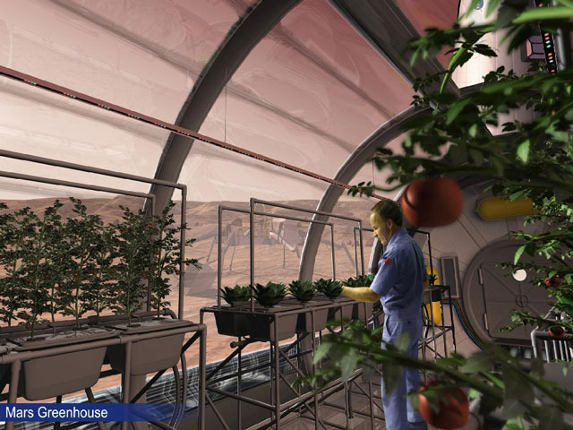 Spam, Silkworms, Hydroponics: The Speculative Future Of Food On Mars