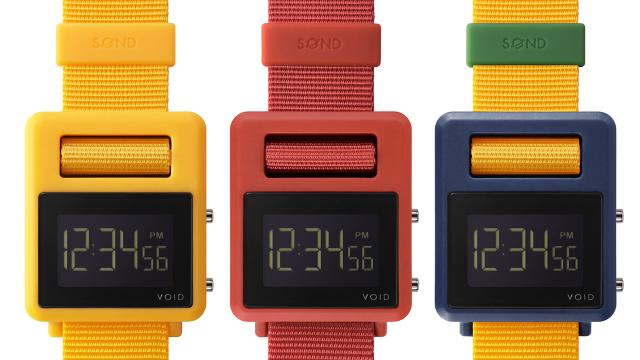 The Clasp On This Colourful Watch Is Built Right Into The Face