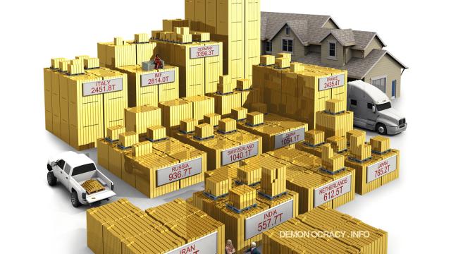 All The Gold In The World Visualised In 3D
