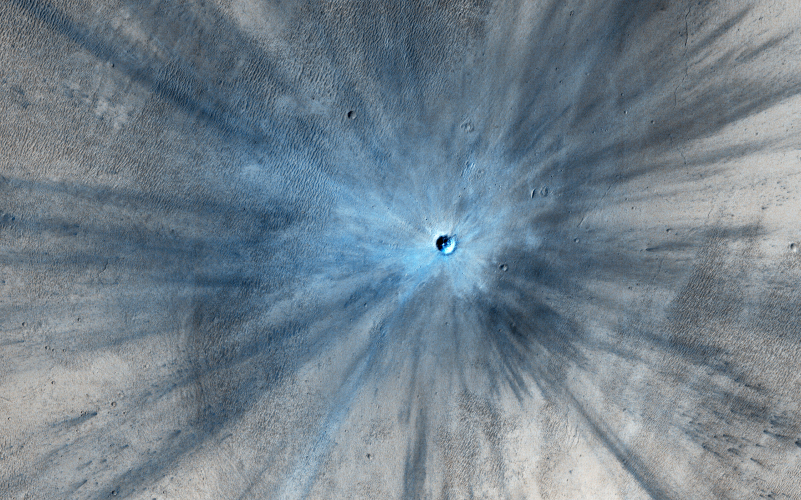 A Spectacular New Crater Shows The Hostile Face Of Mars