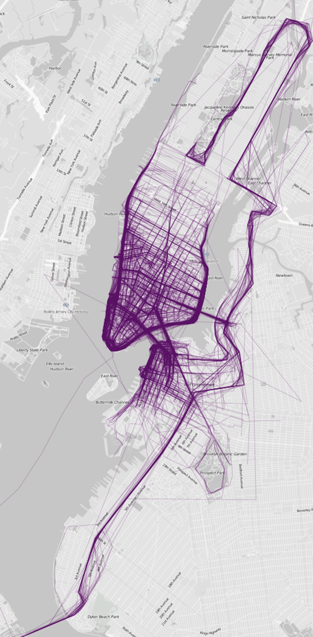 The World’s Most Popular Running Routes, Visualised