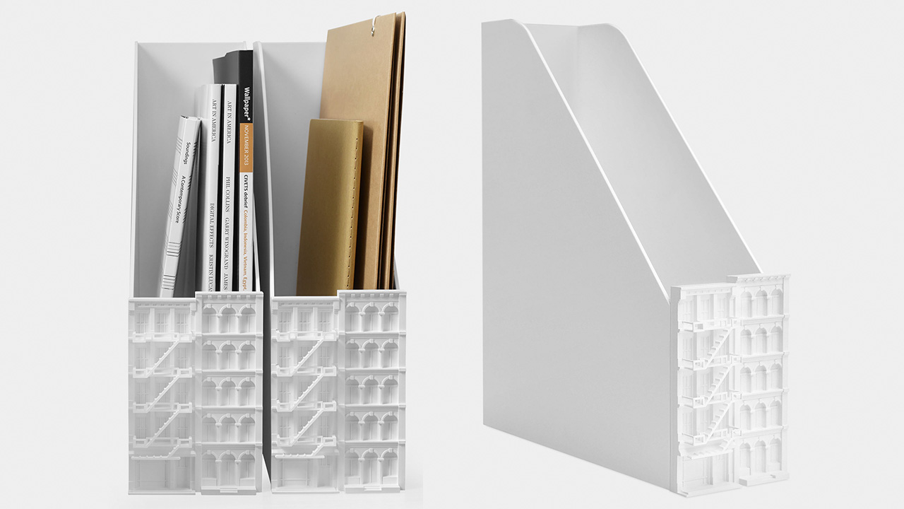 Intricate Architectural Office Supplies Put A Skyline On Your Desk