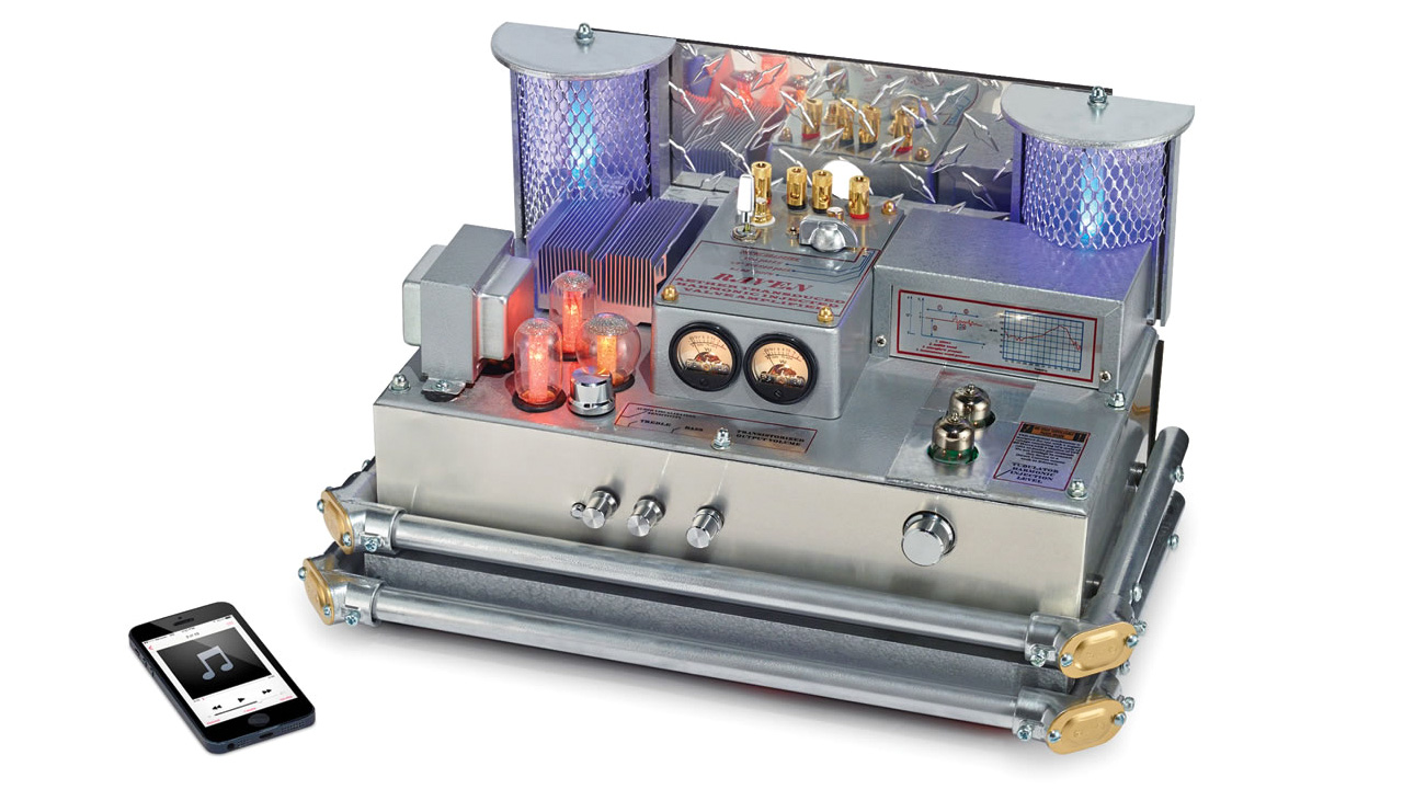 Sound-Enhancing Bluetooth Tube Amp Doubles As Cheesy Sci-Fi Prop