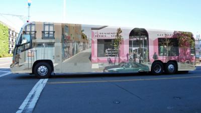 Why A Trompe L’Oeil Tech Bus Is Upsetting San Franciscans