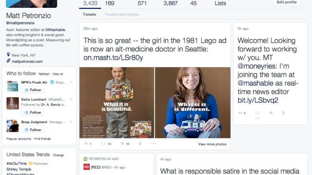 Twitter’s Testing A Major Redesign (That Lifts From Facebook And Google)