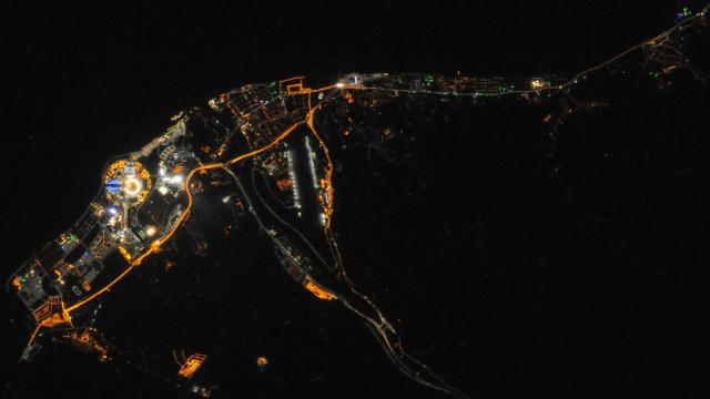 You Can See The Olympic Flame From Space