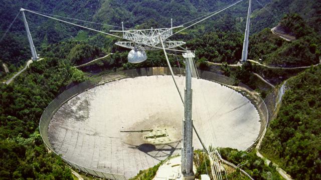 Earthquake Damage Has This Giant Telescope Hanging By A Thread
