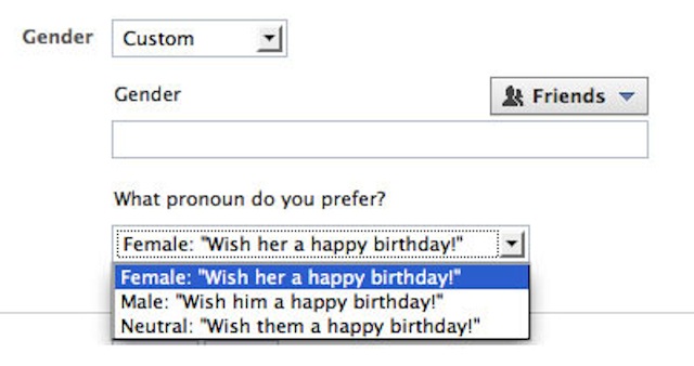 You Can Finally Choose Custom Gender Options On Facebook