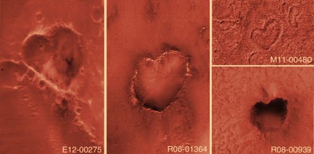 Mars Is Full Of Freaking Hearts Everywhere!