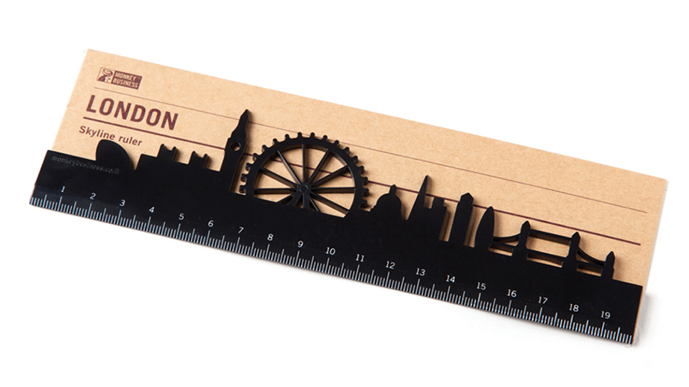 Draw A Straight Line Or A Skyline With These Famous City Rulers
