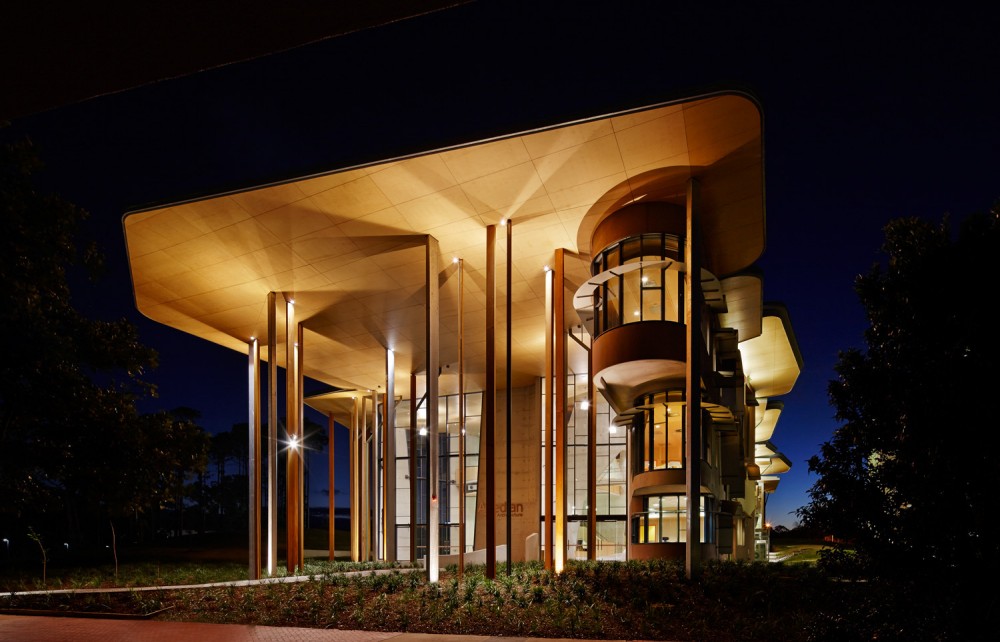 New Australian School Of Architecture Is A Crazy Canyon Of Concrete And Wood