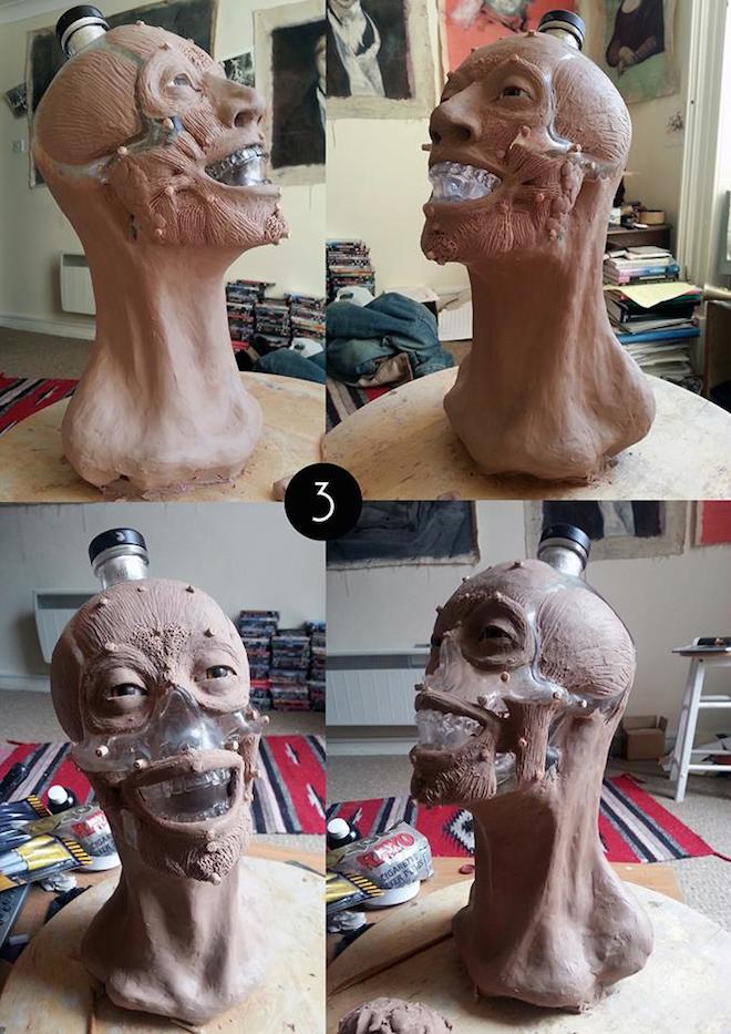 Forensic Artist Reveals The Face For That Skull-Shaped Vodka Bottle