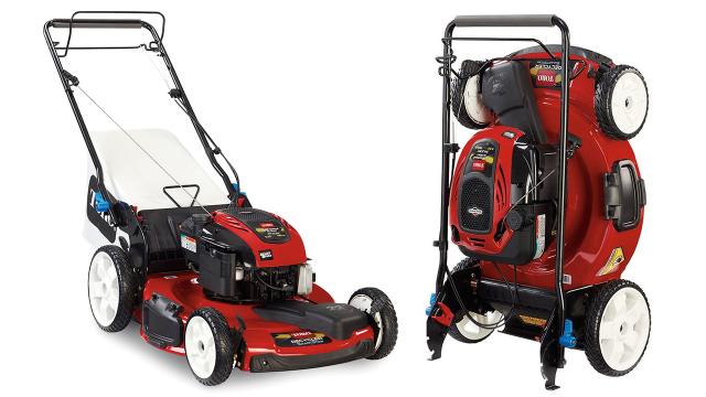 Improved Gaskets Let You Store This Mower Upright Without Fuel Leaks
