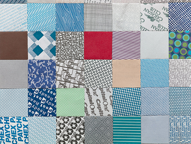 You’d Never Guess These Quilts Are Made From Thousands Of Envelopes