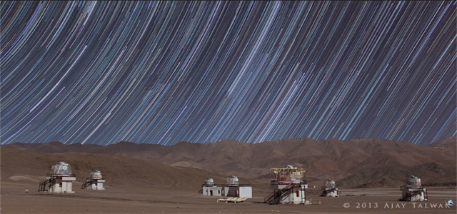 I Wish Stars Really Left These Mesmerising Star Trails In The Night Sky