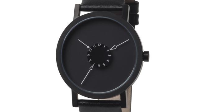 An Unusual Watch Whose Hands Point Inwards