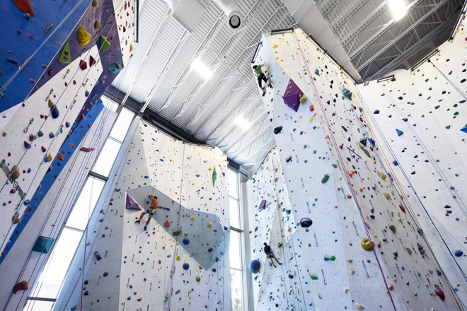 The Climbing Walls In This Former Sugar Factory Look Like Candy Heaven