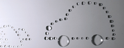 This Cute Stop-Motion Animation Was Made Entirely With Drops Of Water