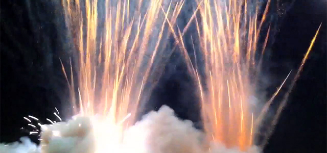 Watching 2500 Rockets Firing Up At The Same Time Is A Lot Of Fun