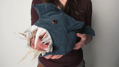Teach Kids Frank Lessons About Anatomy With This Inside-Out Anglerfish
